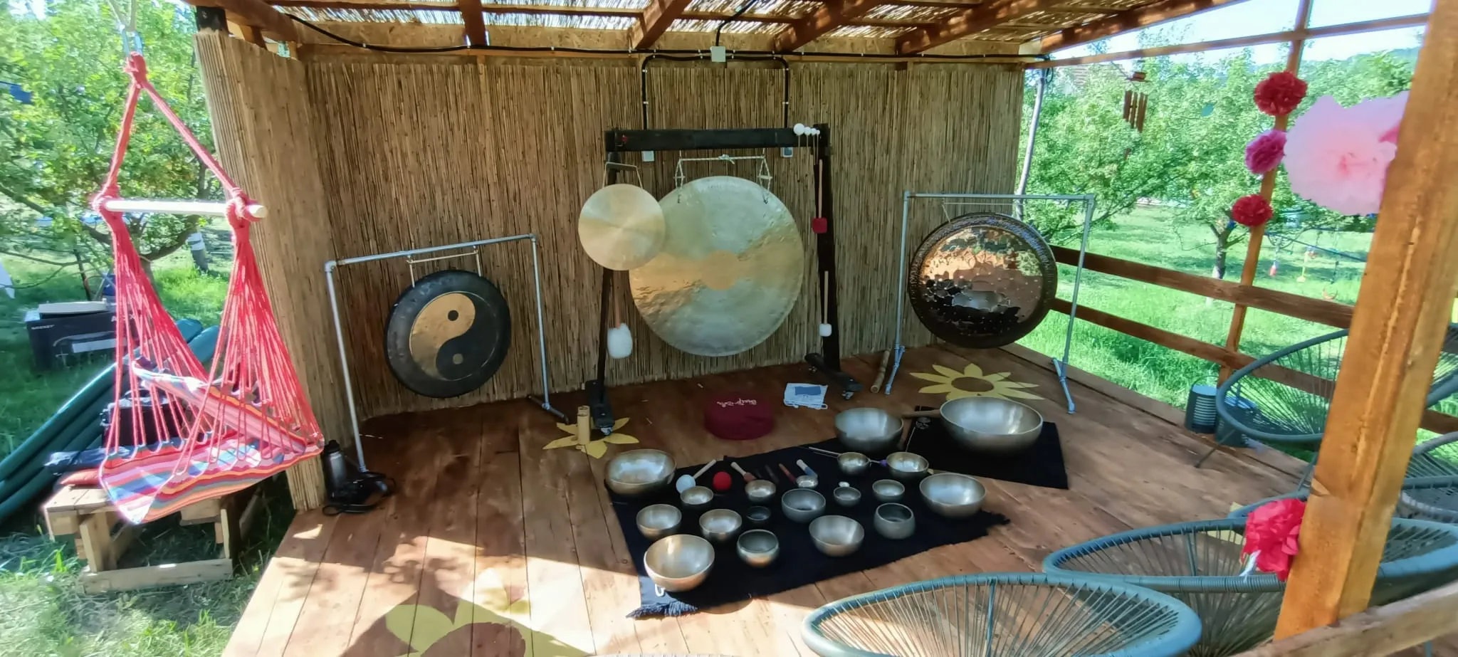 Eveniment de grup EquilibraTer - sesiune comunitară de relaxare