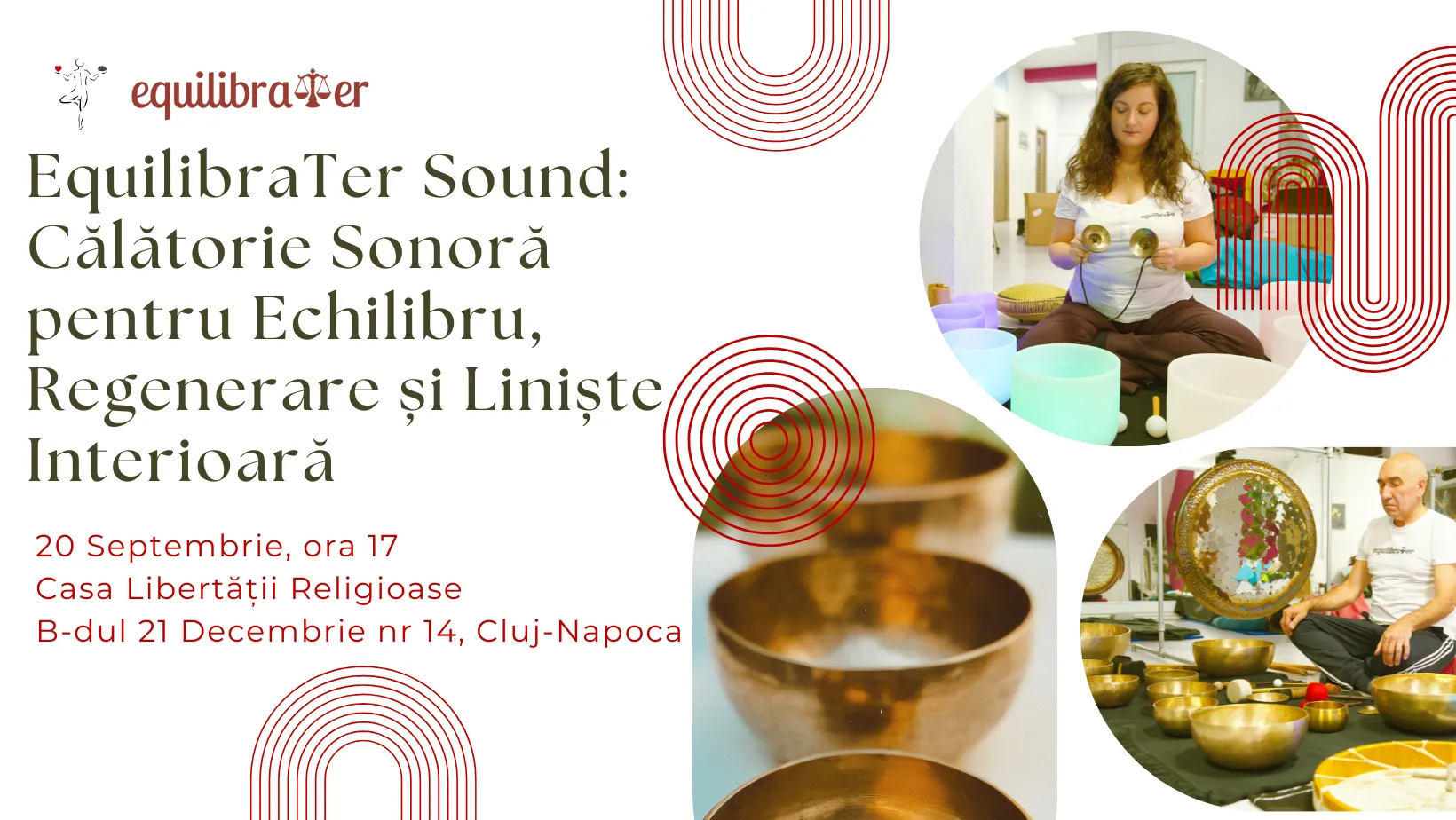 Banner pentru Călătoria Sonoră EquilibraTer din 20 septembrie